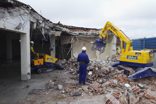 Elige a dMol para la demolición de edificios