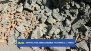 Calcula el volumen de escombro en una demolición