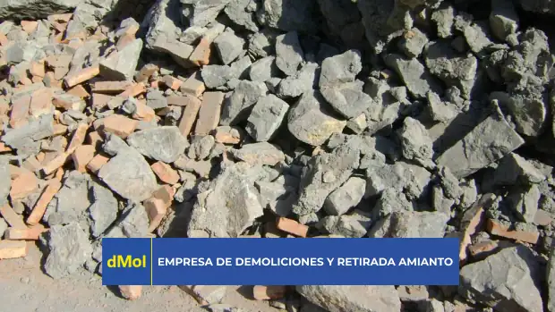 Calcula el volumen de escombro en una demolición