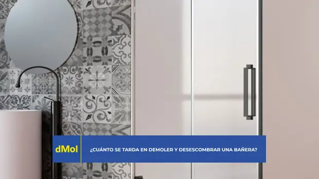Demoler bañera para poner ducha