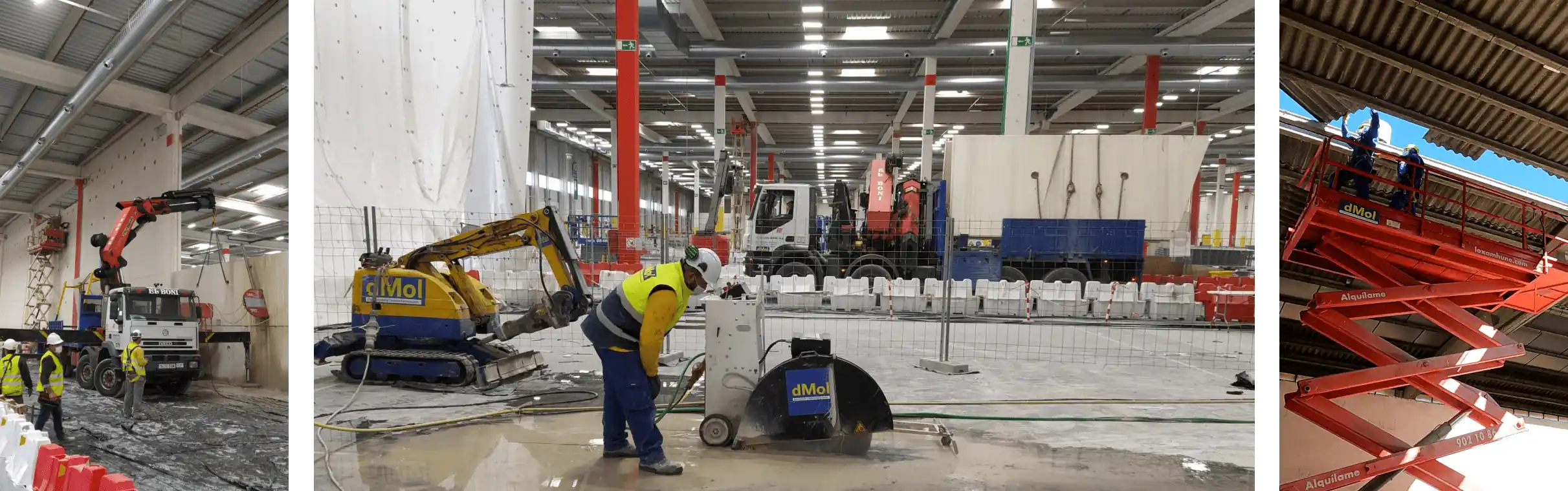 Demolición de naves industriales y fábricas