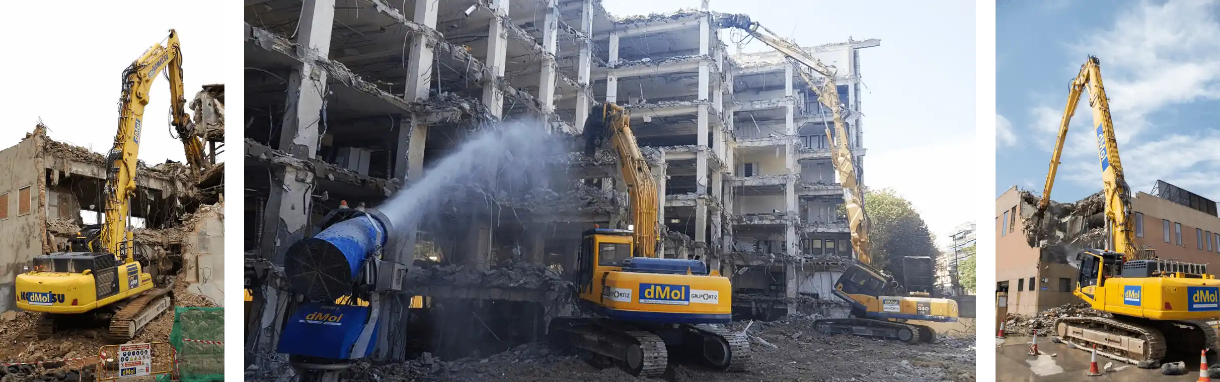 Demoliciones mecánicas