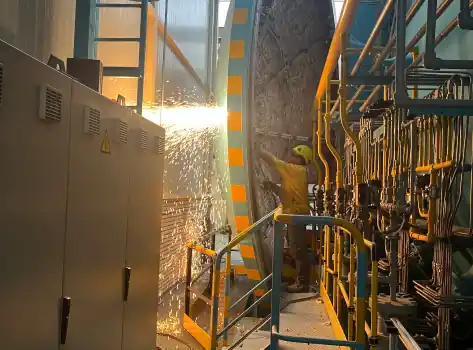 Desmantelamiento industrial de materiales metálicos
