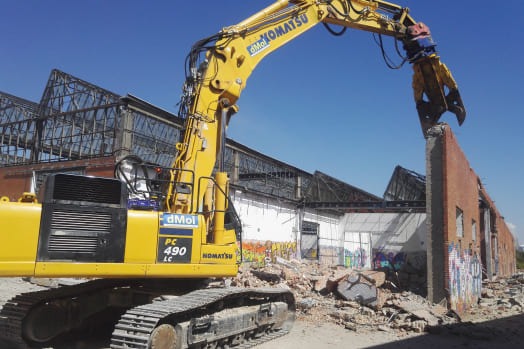 Elige adecuadamente la demolición con pinzas