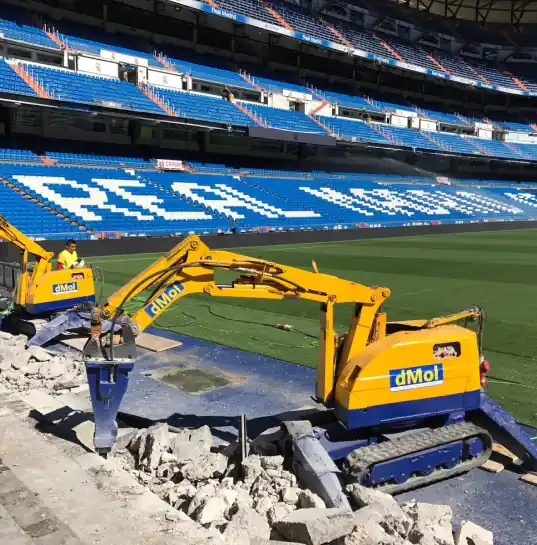 Empresa líder en demoliciones en la Comunidad de Madrid