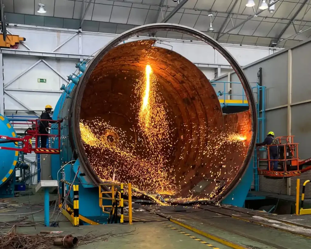 Gran versatilidad cuando realizamos desmantelamiento industrial