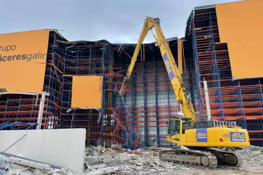 Precio por la demolición de una nave industrial
